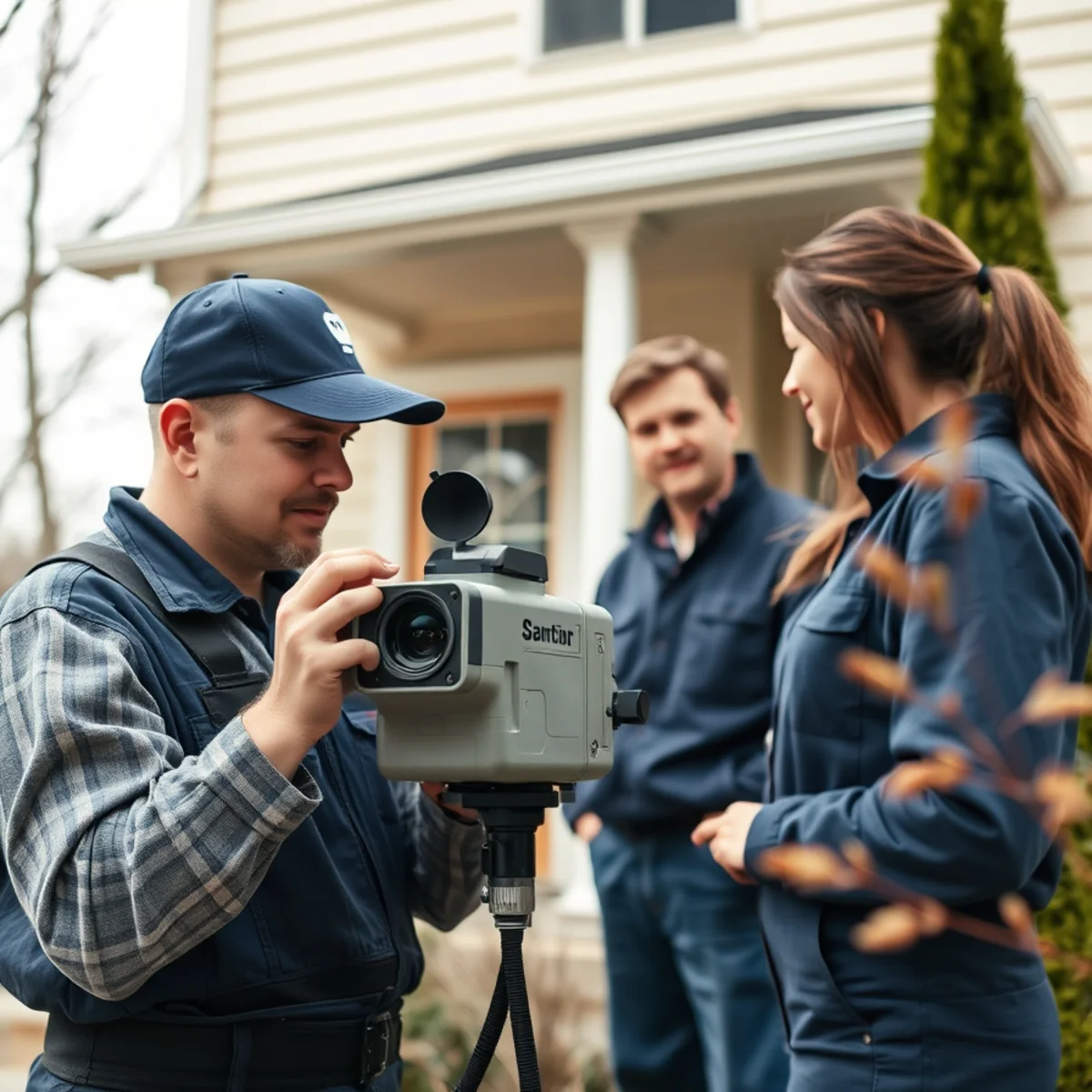 A sewer camera inspection during the purchase of an older Herkimer, NY home