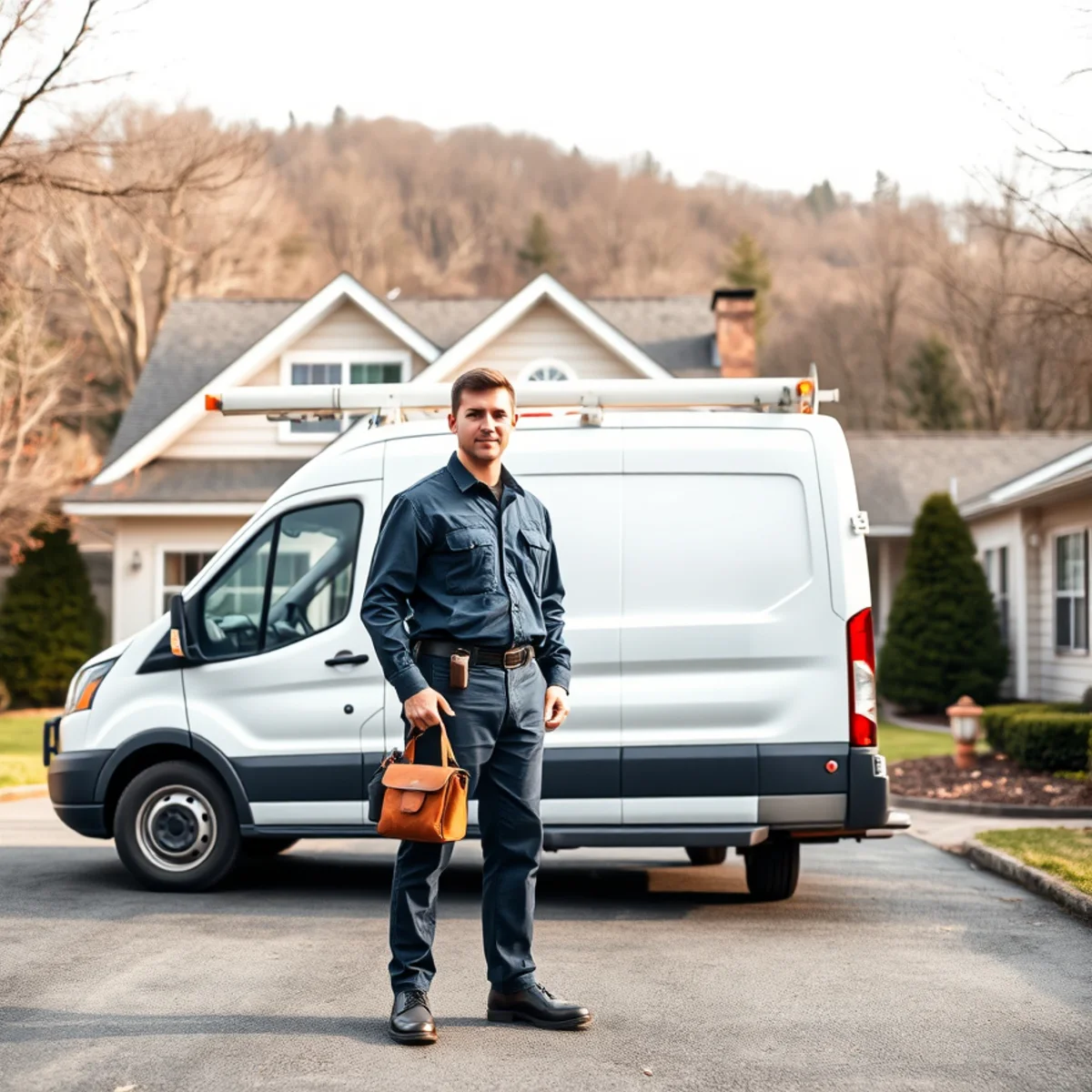 Roto Drains plumber servicing a home in Frankfort, NY